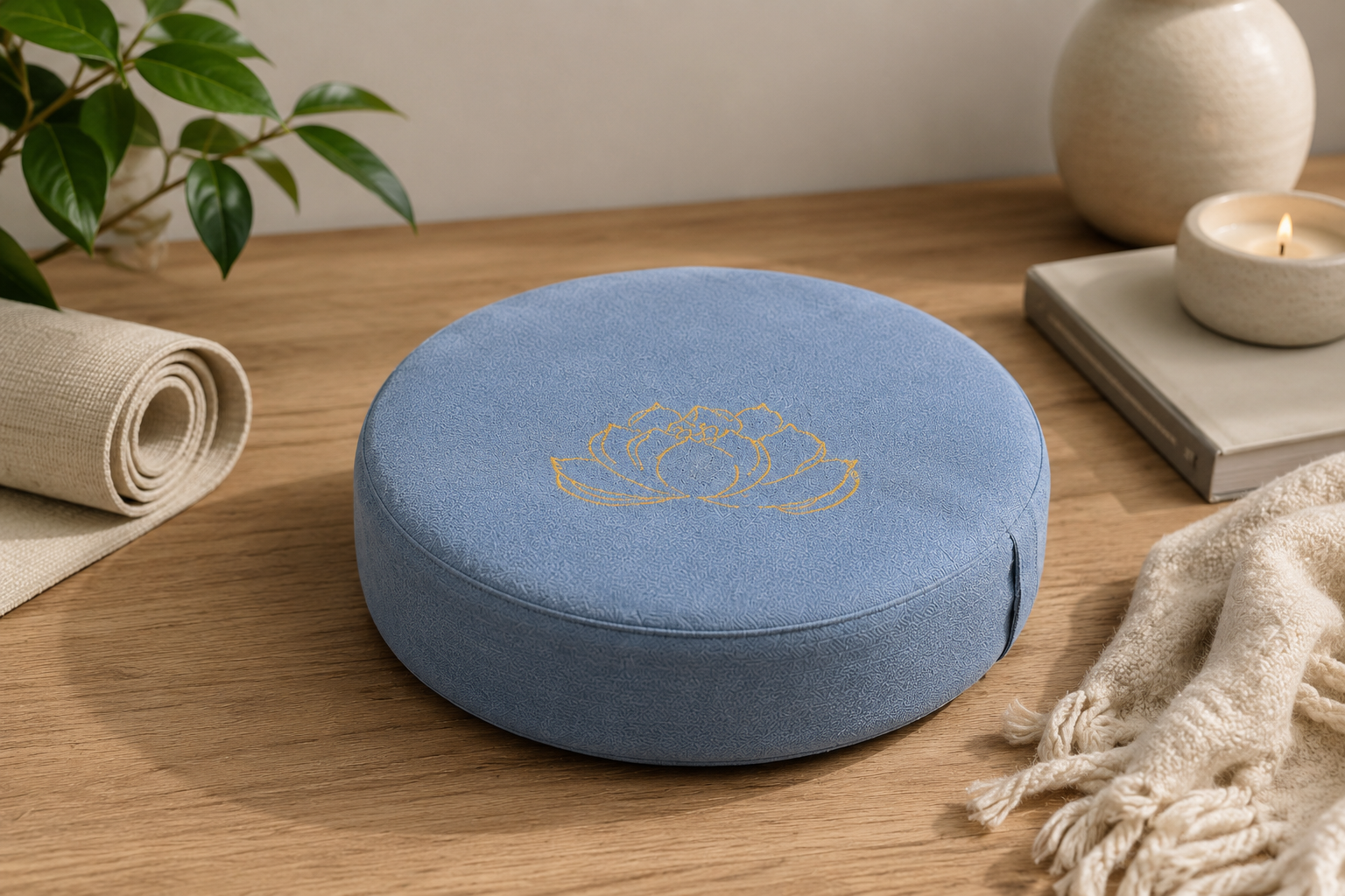 ZenJem Restore™ Premium Lotus Meditation Cushion